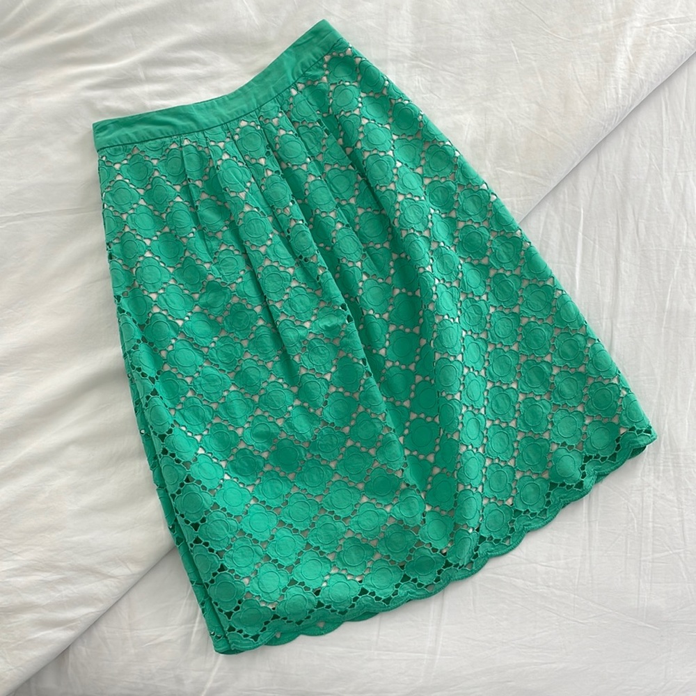 Boden Broderie Skirt
